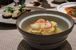韓國水泡菜凍湯  at Soil to Soul 土生花 in Kowloon