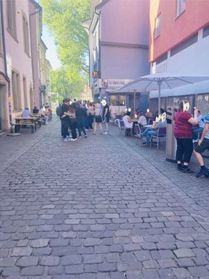   at Eiscafé Incontro in Freiburg