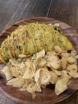 Omelette  at Madre Tierra in Caguas