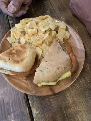 Ham & Cheese sandwich  at Madre Tierra in Caguas
