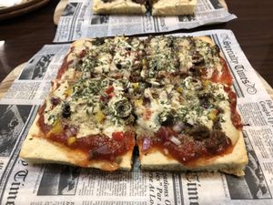 Supreme pizza  at Madre Tierra in Caguas