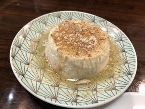Flan de coco  at Madre Tierra in Caguas