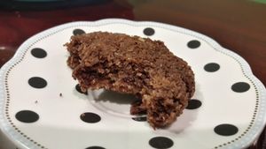 Taste like the coconut girl scout cookies! at Madre Tierra in Caguas