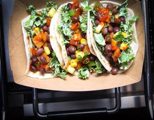 VEGGIE TACOS at TACOMORY in Tobermory