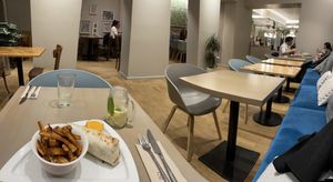 The room upstairs   at Seed in Luxembourg City