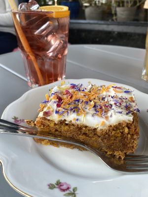 Carrot cake  at Seed in Luxembourg City