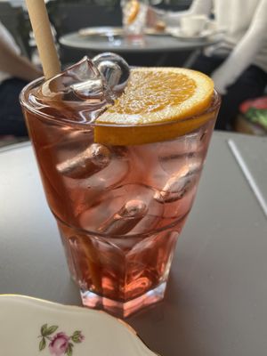 Iced tea  at Seed in Luxembourg City