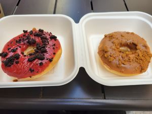 Donuts at Seed in Luxembourg City