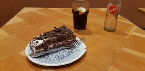 Black forest cake at Seed in Luxembourg City