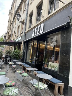 Outside   at Seed in Luxembourg City