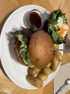 BBQ burger   at Seed in Luxembourg City