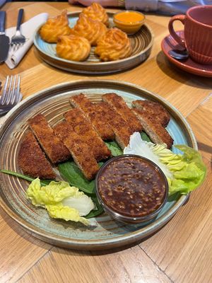 Tonkatsu Schnitzel  at Seed in Luxembourg City