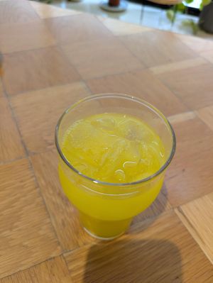 Orange juice (not fresh orange) at Seed in Luxembourg City