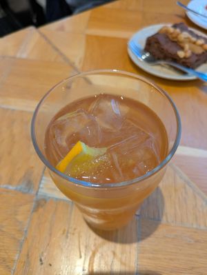 Ice tea at Seed in Luxembourg City