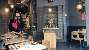 Inside  at Lucky Tortoise Dumpling Company in Dublin