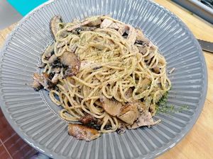 Spegetti at Reineckea Cafe 吉祥草 in Hong Kong Island