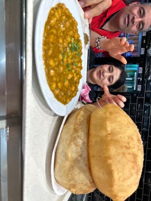  Hana bhatura  at Veggie House in Weiterstadt