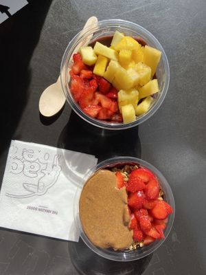 acai bowls  at Acai Berry - Soho in London