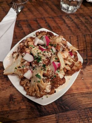 Vegan cauliflower 9/10 at Silvana in New York City