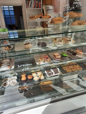 The choice at Seaside Patisserie in Margate