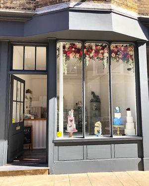 Shopfront at Seaside Patisserie in Margate