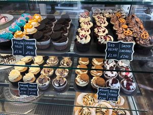 Cupcakes - all vegan at Seaside Patisserie in Margate