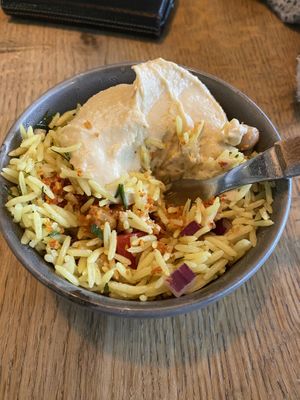 A small mixed salad 44kr.  at Det Sunde Køkken in Koege