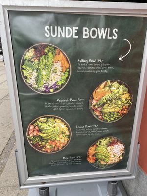 Vegan bowl  at Det Sunde Køkken in Koege