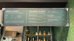 They can change the vegetarian sandwich into a vegan at Det Sunde Køkken in Koege