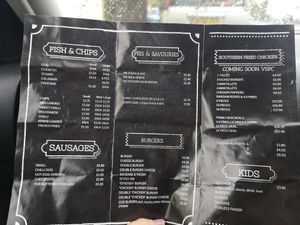 Vegan menu 2021 at Traditional no8 in Whitland