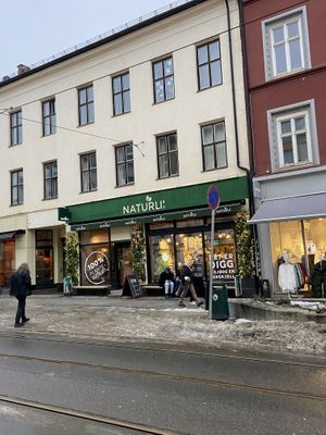 From outside  at Naturli' in Oslo