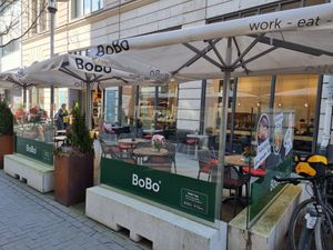 terrace at BoBo  in Hannover