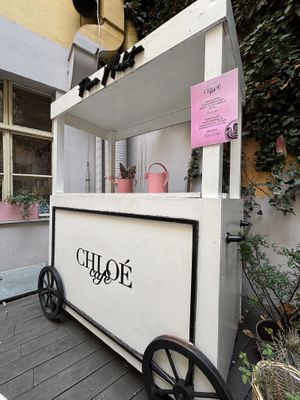 Patio   at Chloé Cafe in Prague