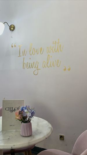 interior  at Chloé Cafe in Prague