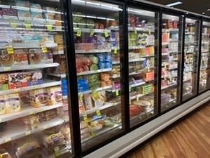 Yoks refrigerated healthy section at Yoke's Fresh Market in Liberty Lake