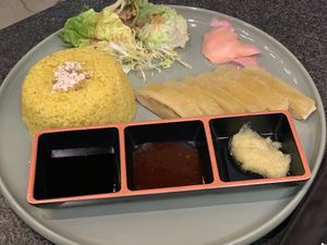 Hainan chicken at Green Entrance 入素 in New Territories