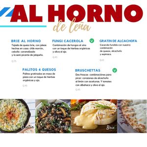 Entrees at 7A Norte Pizzeria in Antigua