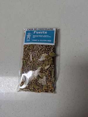 Fuerte, interesting combination! at Casa de Chocolates in Berkeley