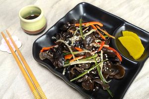 Sichuan Vinegar Cloud Ear Fungus 川味陳醋雲耳 at Yummy Station 知味駅 in Kowloon