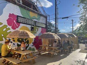 Back patio  at Switchback in Durango