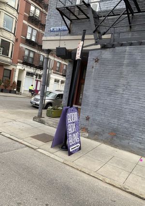 Outside :) at Boom Box Buns in Cincinnati