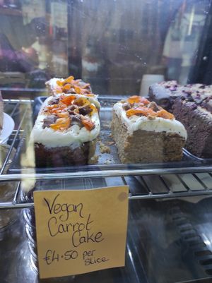 Vegan cKe at Lighthouse Cafe in Galway