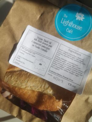 Vegan Banh Mi at Lighthouse Cafe in Galway
