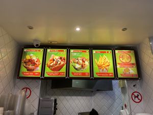 Menu   at Maoz - Saint Andre des Arts in Paris