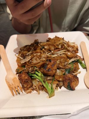 Char kway teow  at Ginger and Spice in Chippendale