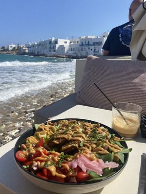   at Fotis All Day Bar in Naoussa