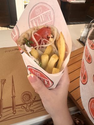   at Kantina Grill in Corfu