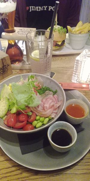 Poke Bowl vegan at Het Wapen van Egmond in Egmond Aan Zee