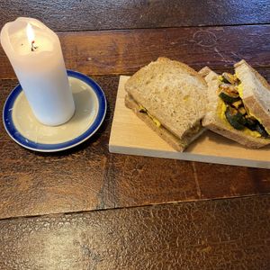 Panini at Café Mellemfolk in Aarhus