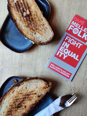 Vegan Paninis at Café Mellemfolk in Aarhus